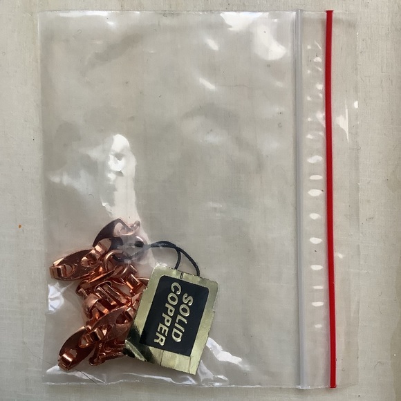 New vintage fancy SOLID COPPER bracelet - Picture 11 of 11